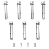 Uvlačiva bočna tenda za terasu 100 x 300 cm plava 48372