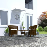 Tenda na uvlačenje 100 x 150 cm krem 145892