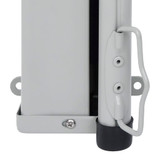 Uvlačiva bočna tenda za terasu 220 x 500 cm crvena 313434