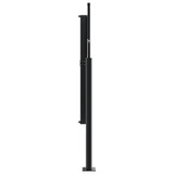 Bočna tenda na uvlačenje smeđesiva 100x500 cm 4004394