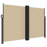 Bočna tenda na uvlačenje bež 160x1200 cm 4004825