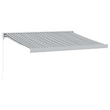 Tenda na uvlačenje antracit i bijela 3x2,5 m tkanina i aluminij 3216123