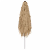 Vrtni suncobran s čeličnom šipkom smeđi 388x388x248 cm 4005113 Vrtni suncobran s čeličnom šipkom smeđi 388x388x248 cm 4005113