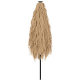 Vrtni suncobran s čeličnom šipkom smeđi 288x288x225 cm 4005105 Vrtni suncobran s čeličnom šipkom smeđi 288x288x225 cm 4005105