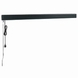 Tenda na uvlačenje žuto-bijela 3,5 x 2,5 m tkanina i aluminij 3154607