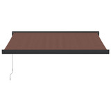 Tenda na ručno uvlačenje smeđa 350 x 250 cm 3215724