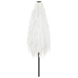 Vrtni suncobran s čeličnom šipkom bijeli 223x223x213 cm 4005100 Vrtni suncobran s čeličnom šipkom bijeli 223x223x213 cm 4005100