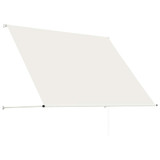 Tenda na uvlačenje 200 x 150 cm krem 143765