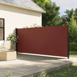 Bočna tenda na uvlačenje smeđa 160x600 cm 4004524