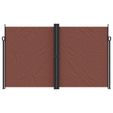 Bočna tenda na uvlačenje smeđa 200 x 1200 cm 4004854