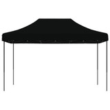 Sklopivi prigodni šator za zabave crni 440x292x315 cm 4004966