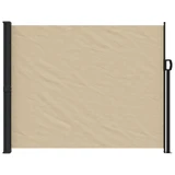 Bočna tenda na uvlačenje bež 160 x 500 cm 4004435
