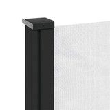 Uvlačiva bočna tenda bijela 170 x 300 cm 4004331