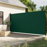 Bočna tenda na uvlačenje tamnozelena 200 x 300 cm 4004365