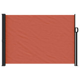 Uvlačiva bočna tenda terakota 140 x 600 cm 4004513
