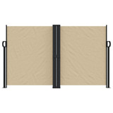 Uvlačiva bočna tenda bež 140 x 600 cm 4004615