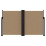 Bočna tenda na uvlačenje smeđesiva 140x1200 cm 4004814