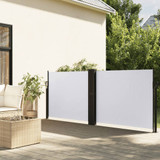 Uvlačiva bočna tenda 120 x 600 cm bijela 4004601