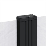 Bočna tenda na uvlačenje bijela 180x1000 cm 4004856