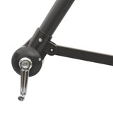 Vrtni suncobran s čeličnom šipkom smeđi 269x269x235 cm 4005078