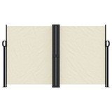 Uvlačiva bočna tenda 140 x 600 cm krem 4004610