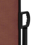 Bočna tenda na uvlačenje smeđa 200 x 600 cm 4004554