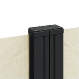 Bočna tenda na uvlačenje krem 200x1000 cm 4004760