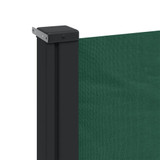 Bočna tenda na uvlačenje tamnozelena 200 x 500 cm 4004470