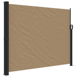 Bočna tenda na uvlačenje smeđesiva 160 x 500 cm 4004439