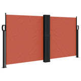 Uvlačiva bočna tenda 120 x 1000 cm terakota 4004708