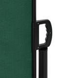 Bočna tenda na uvlačenje tamnozelena 100x500 cm 4004395