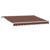 Tenda na ručno uvlačenje smeđa 350 x 250 cm 3215699