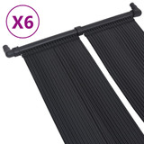 Solarna ploča za grijanje bazena 6 kom 80 x 310 cm 3079663