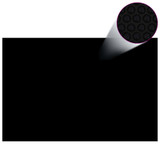 Plutajući PE solarni pokrov za bazen 600 x 400 cm crno-plavi 92991