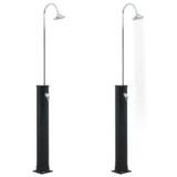 Solarni tuš crni 214 cm 20 L 92309