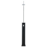 Solarni tuš crni 214 cm 20 L 92309