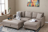 Ugaona sofa  Eva Desno - Krem