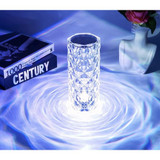 Crystal LED lampa – projektor ruže
