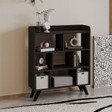 Polica za knjige Florida - Antracit