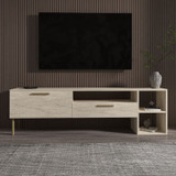 TV stalak Parion - Travertin