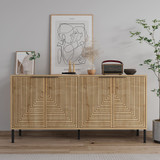 Konzola Lurea - Safirni hrast