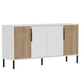 Konzola Zerra - Bijela, Safirni hrast