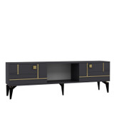 TV stalak Madera - Antracit, Zlatna