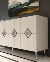 Konzola Robber KB150 - Bijela, Srebrna