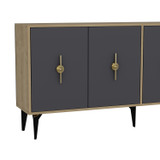 Konzola Figora - hrast safir, antracit