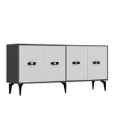 Konzola Fly - Antracit, Bijela