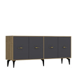 Konzola Sinta - hrast safir, antracit