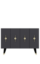 Konzola Quart Ramada - Zlatna, Antracit