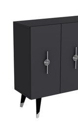 Konzola Quart Ramada - srebrna, antracit