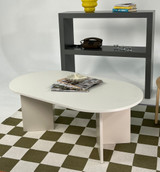 Stol za kavu Leo Veliki - Krem